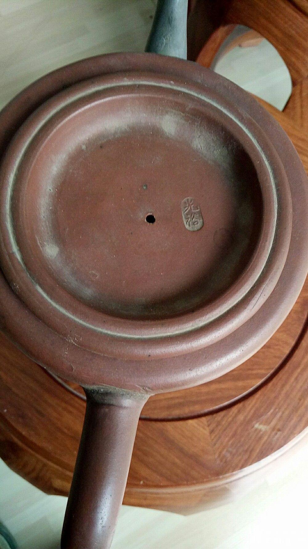 清代老紫砂壶 邵光裕 款 尺寸22x14cm保老保真