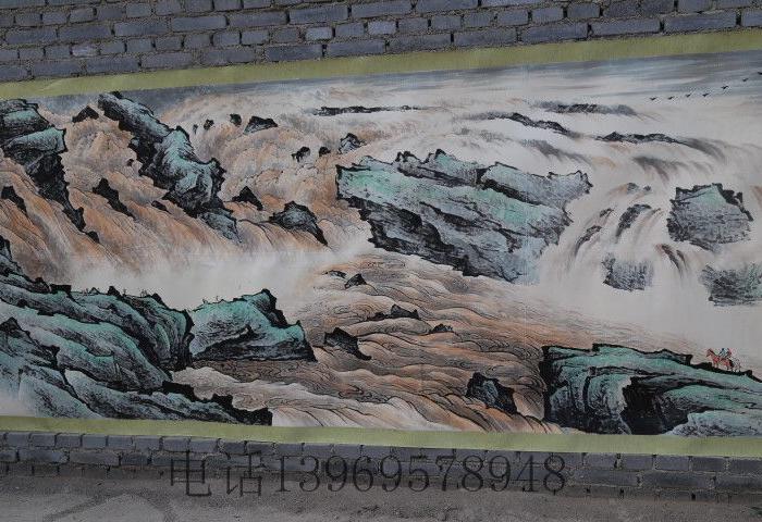 国画关山月 长河颂