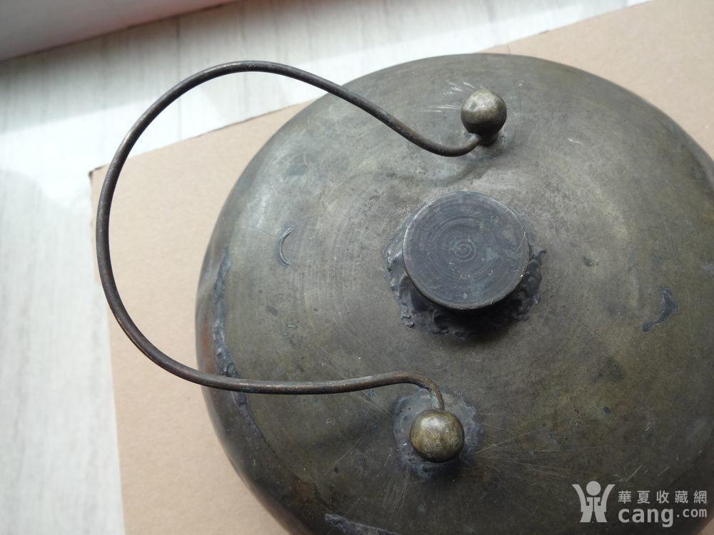 清代 白铜暖手宝一个