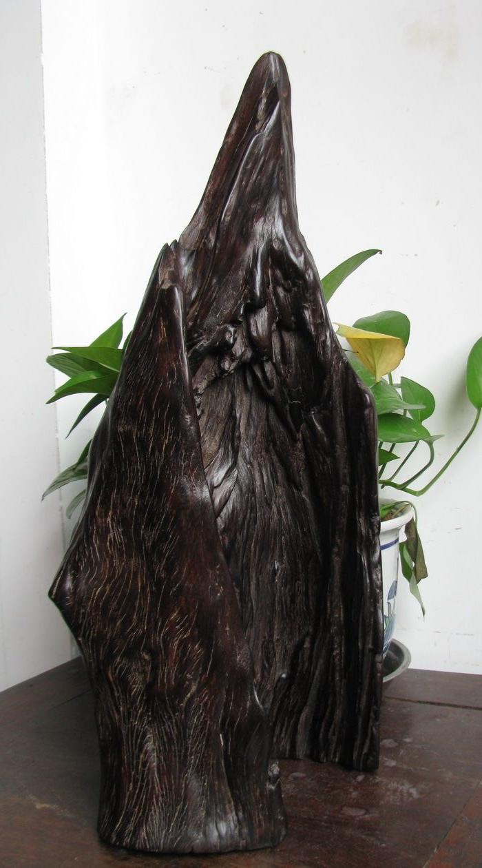 天然千年乌木 阴沉木山子