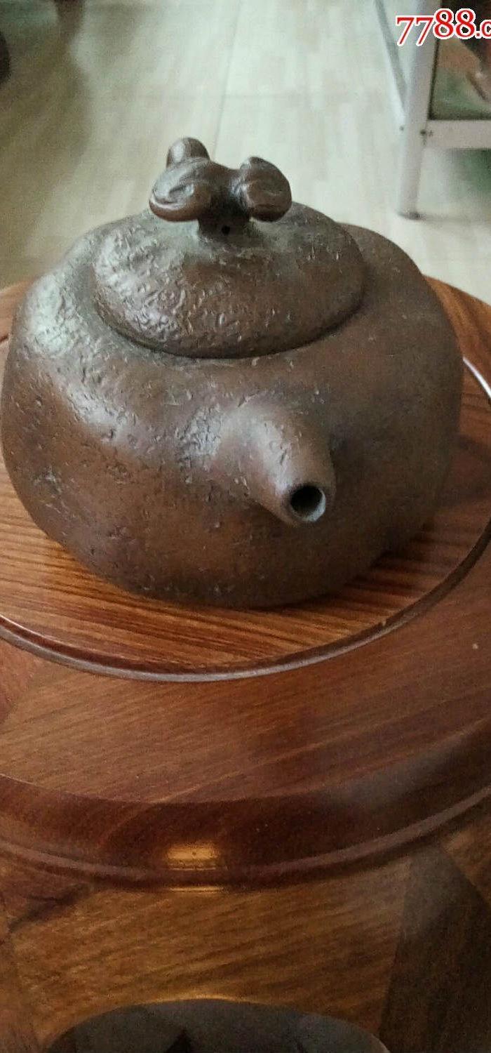 民国制壶大家 冰心道人 程寿珍 款 老紫砂壶