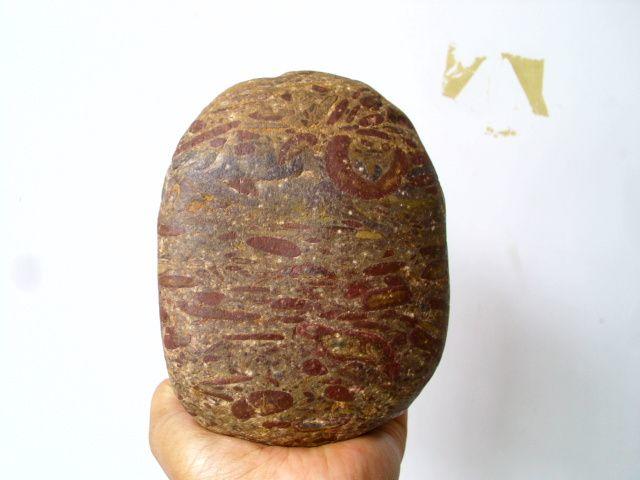 文房清供 老豆瓣石