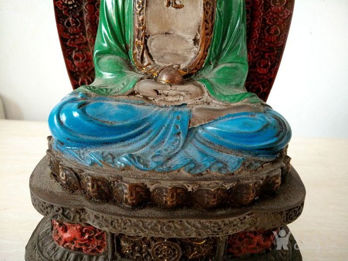 清代传世画工不错的琉璃佛像_清代传世画工不错的琉璃佛像价格_清代