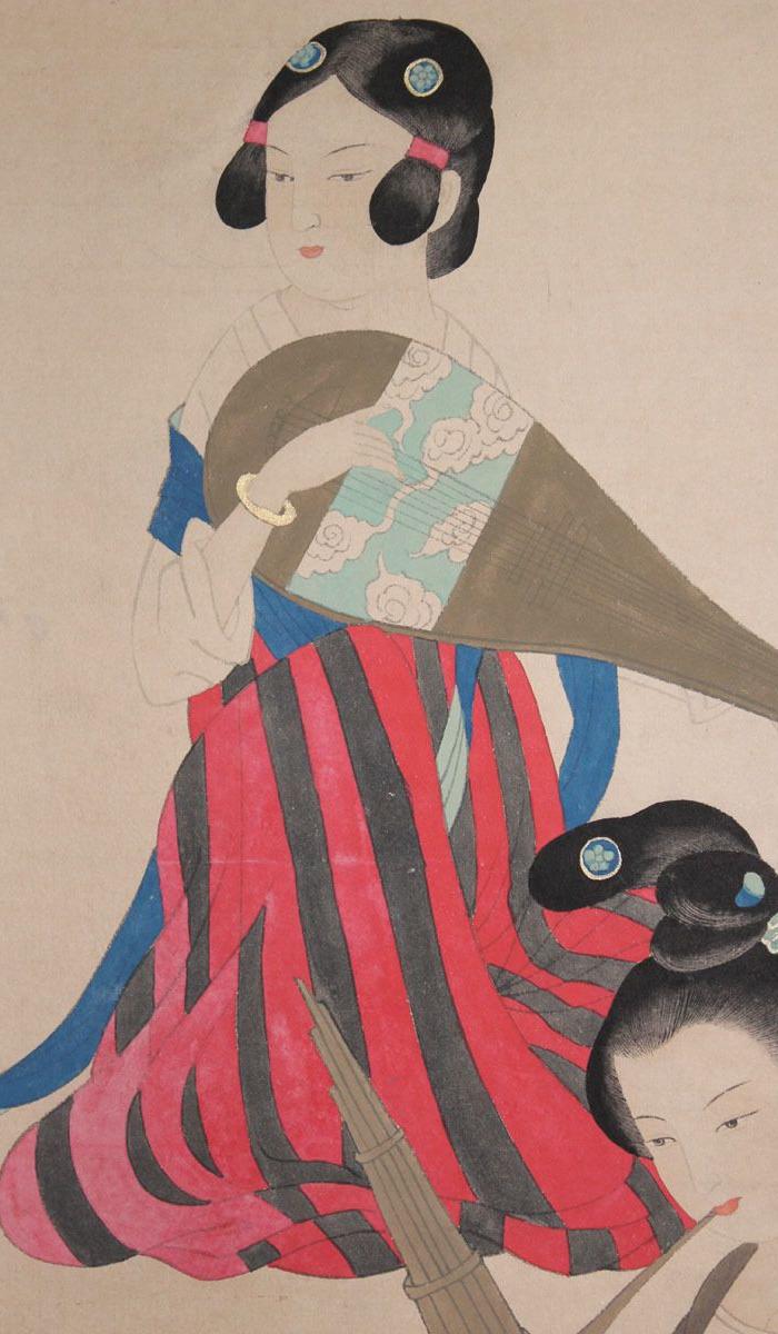 黄山寿仕女珍品