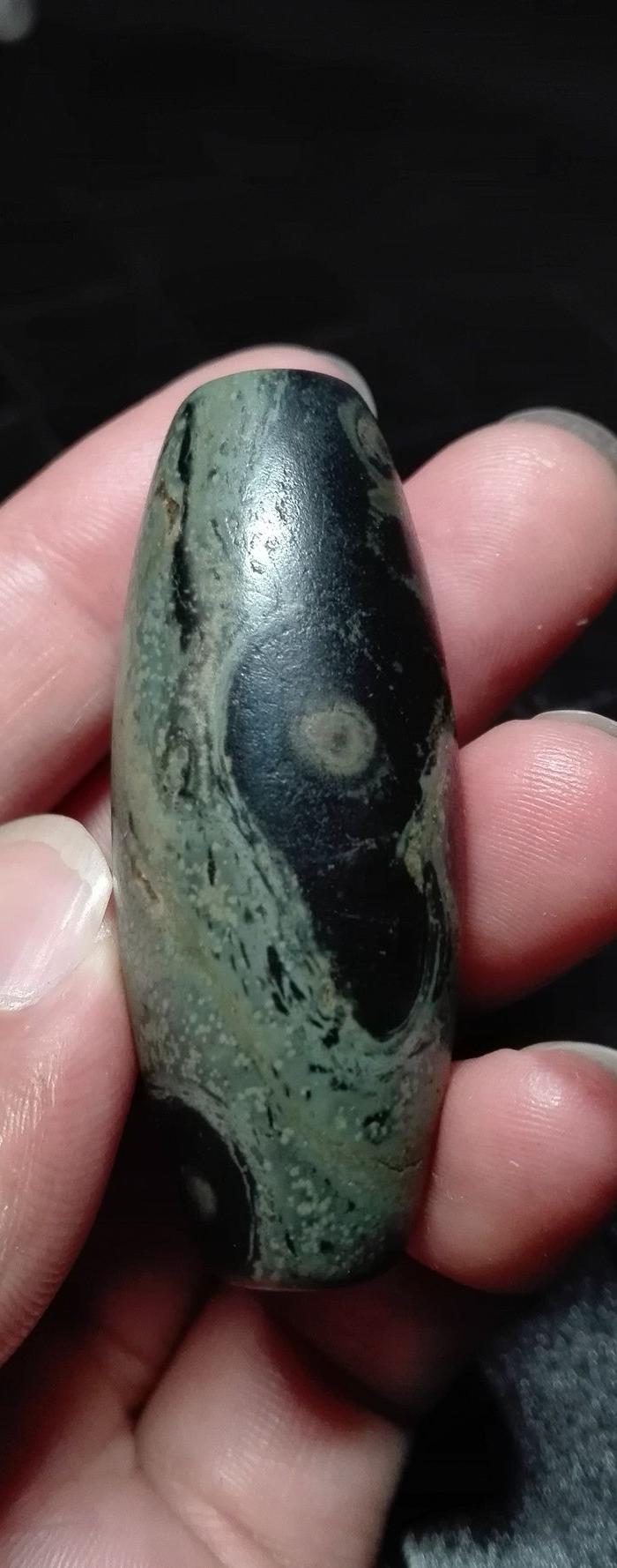 九眼页岩老天珠