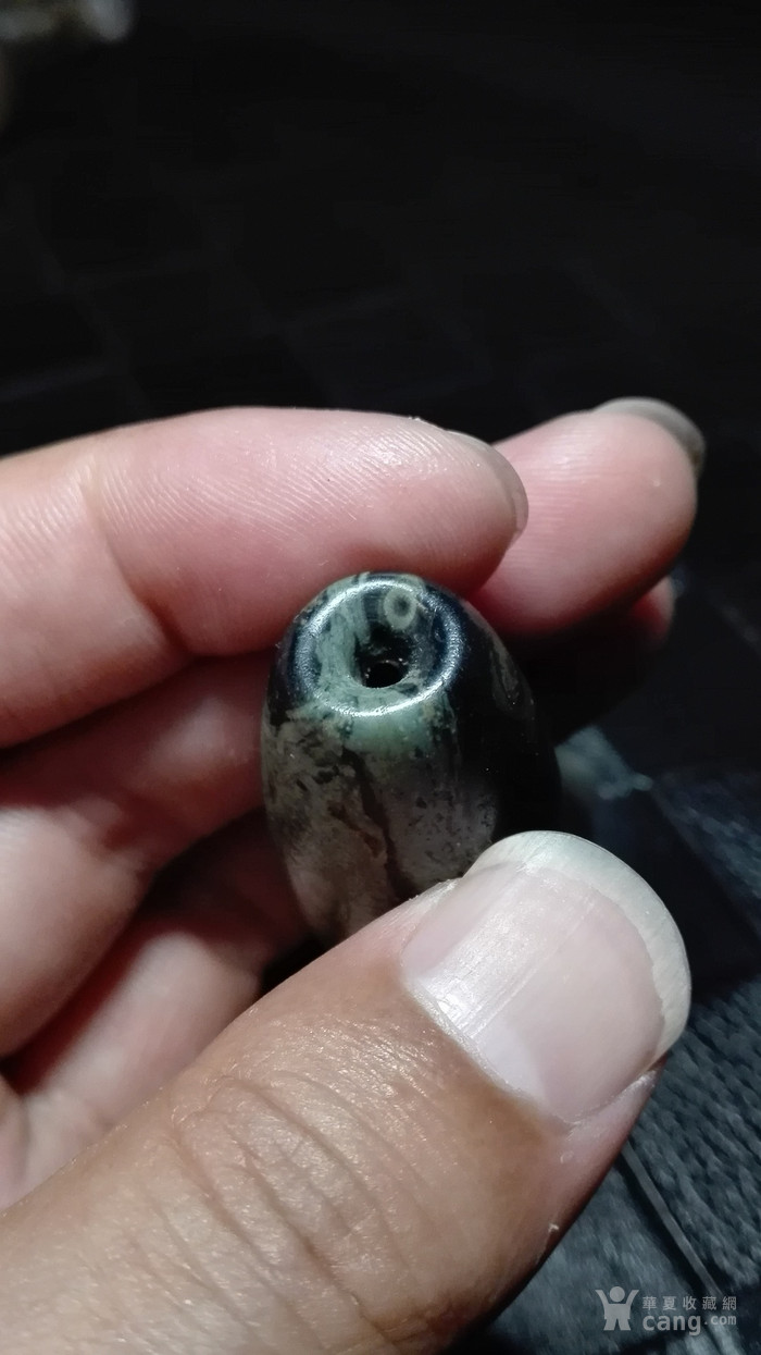 九眼页岩老天珠