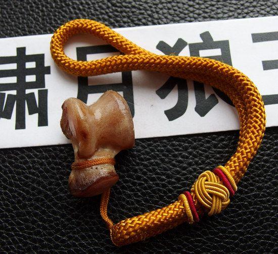 狼髀石 狼髀骨 脚后跟关节骨 辟邪 招财 逢赌必赢