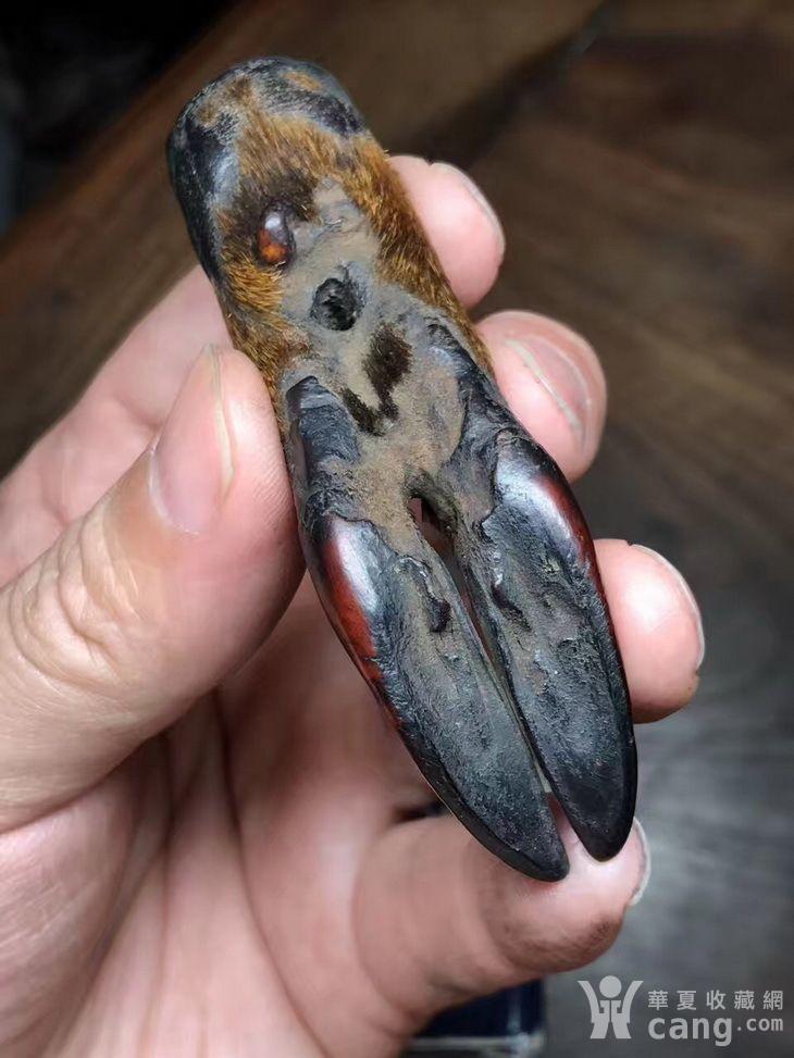 麂子腿辟邪老吊坠