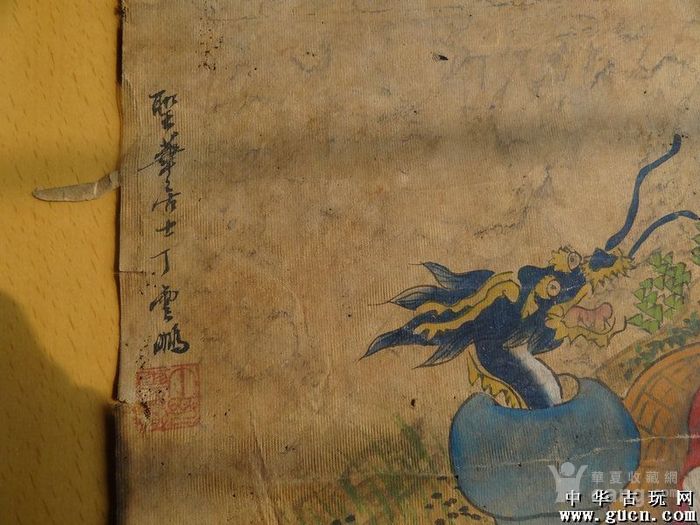 明代圣华居士丁云鹏人物画