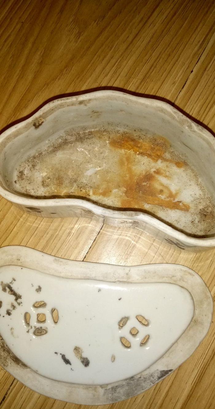 瓷器民国针线盒