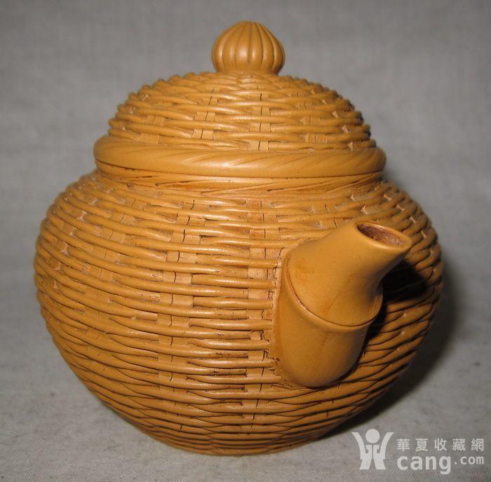 周汉强虾篓形紫砂壶