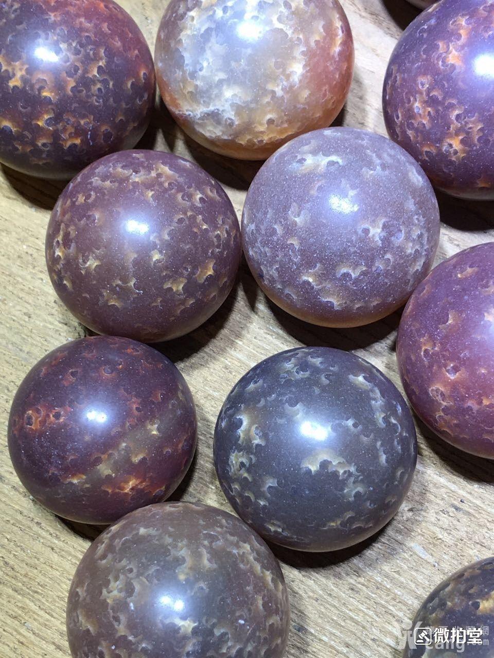 唐宋千年影骨舍利30颗稀有红色供珠