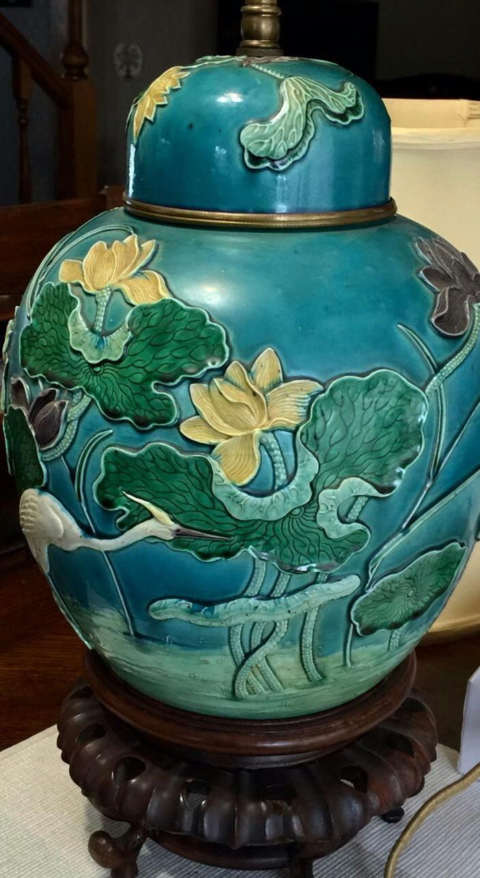王炳荣 浮雕大盖罐图片_来自藏友水映云天_瓷器_地摊交易_华夏收藏网