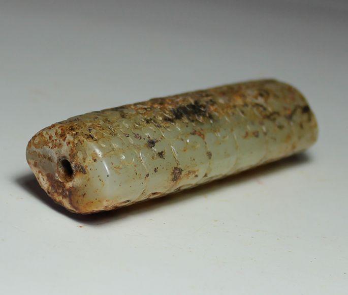 战汉和田玉勒子