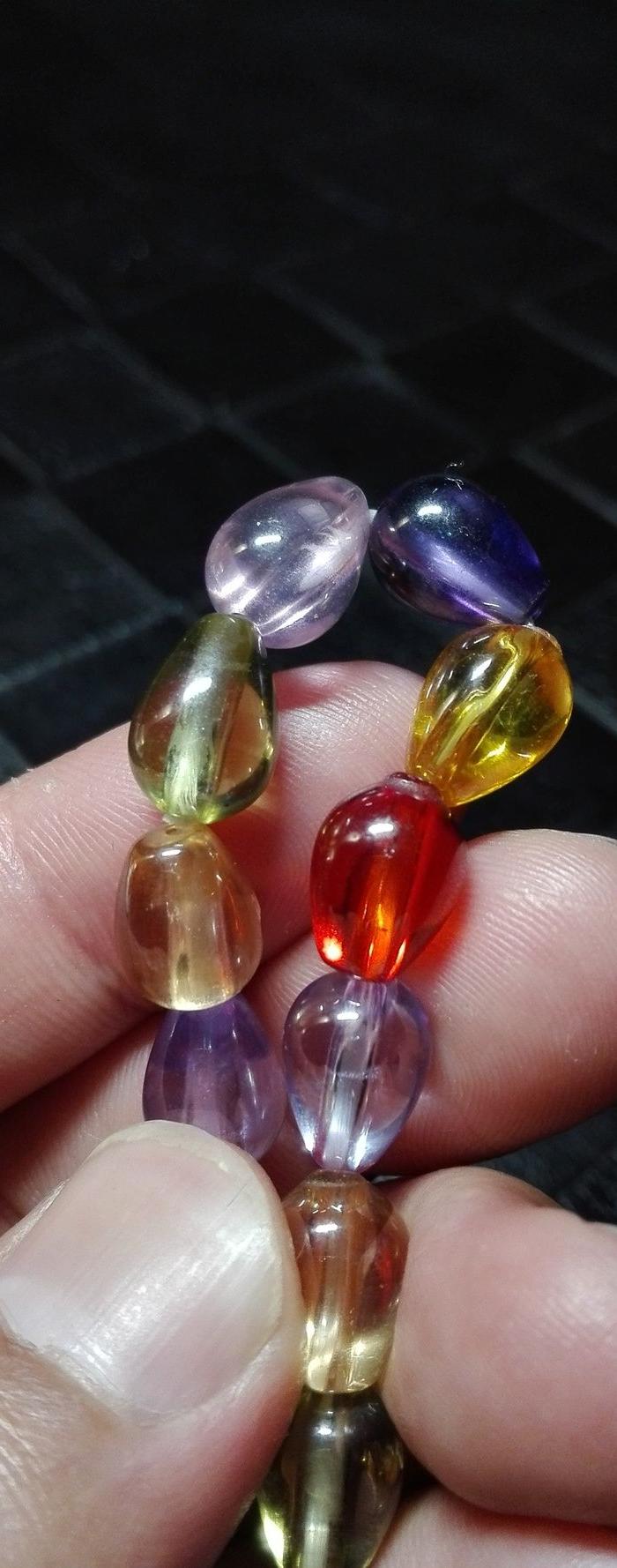 多彩宝石手串