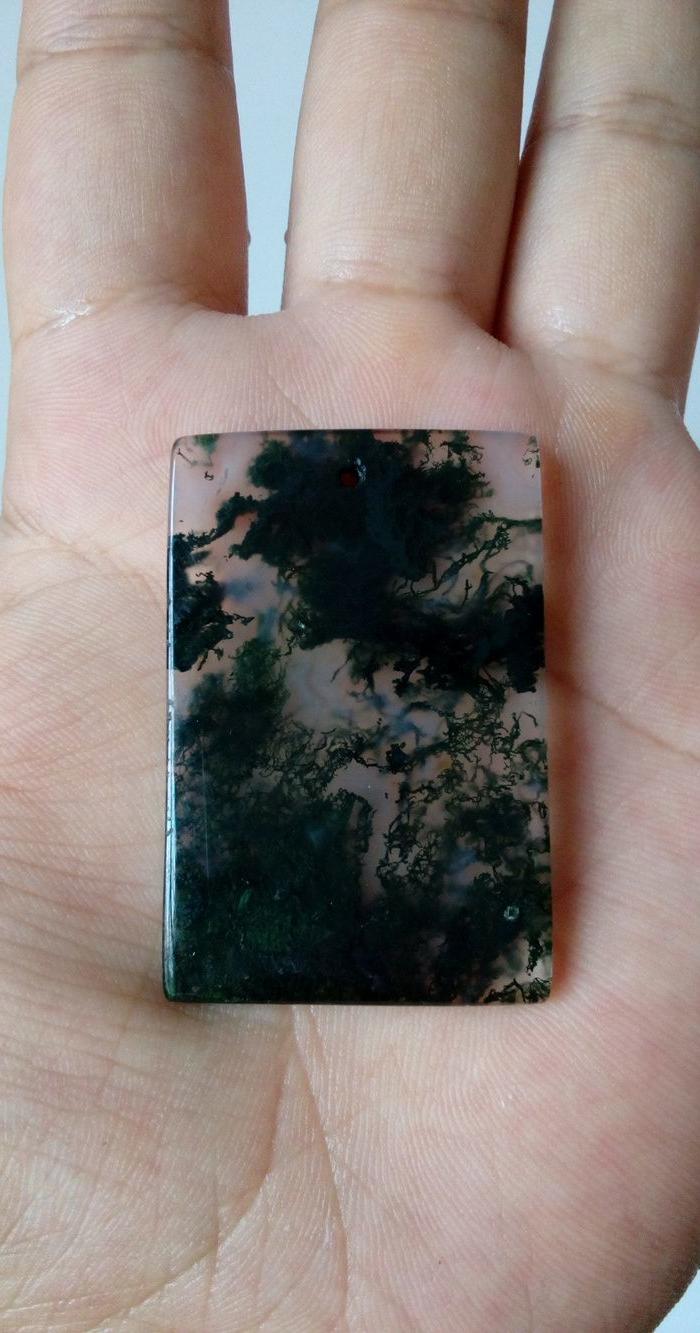 创汇期 水草玛瑙平安无事牌