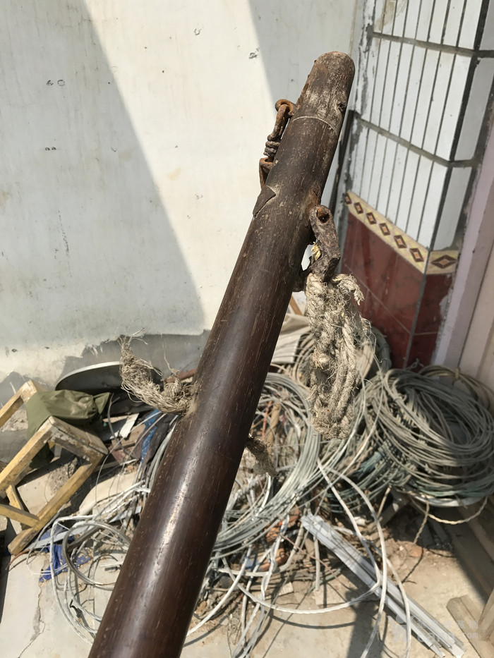 超级特长特粗老红酸枝秤杆子_地摊交易_华夏收藏网