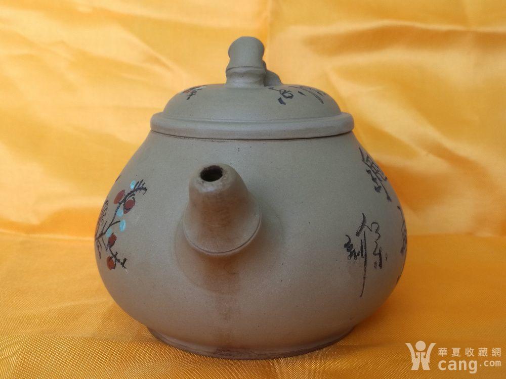 国家级助工邵晋石乐刻紫砂壶一套之第1套 段泥紫砂壶套壶