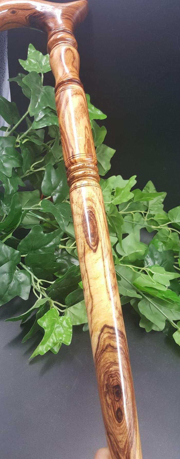 木艺 海南黄花梨拐杖 文明棍 花纹一流 特价包邮