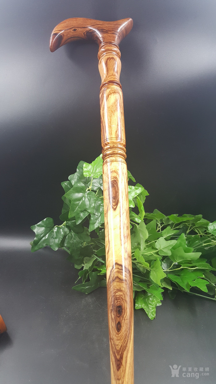 木艺 海南黄花梨文明棍 拐杖花纹漂亮 特价包邮