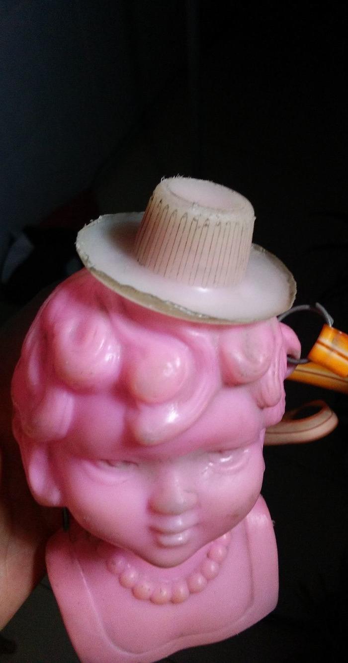 70年代小娃娃塑料水壶