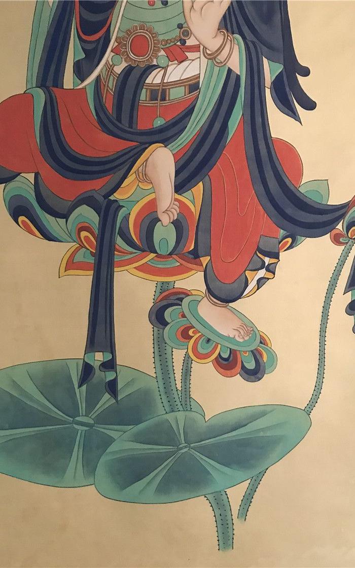 张大千佛像