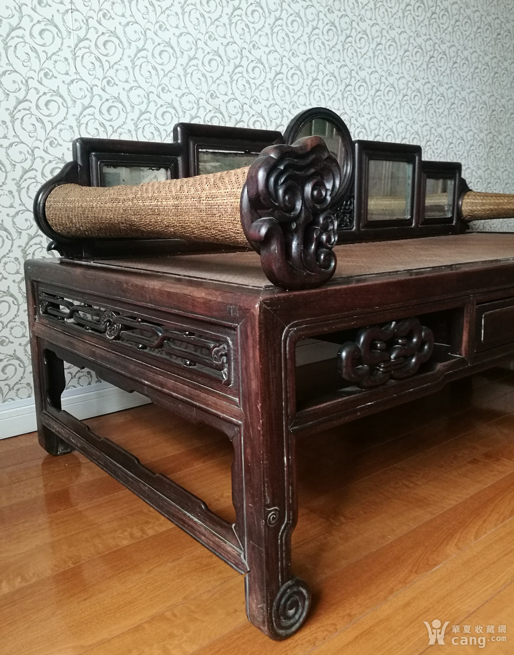 清代老红木美人榻