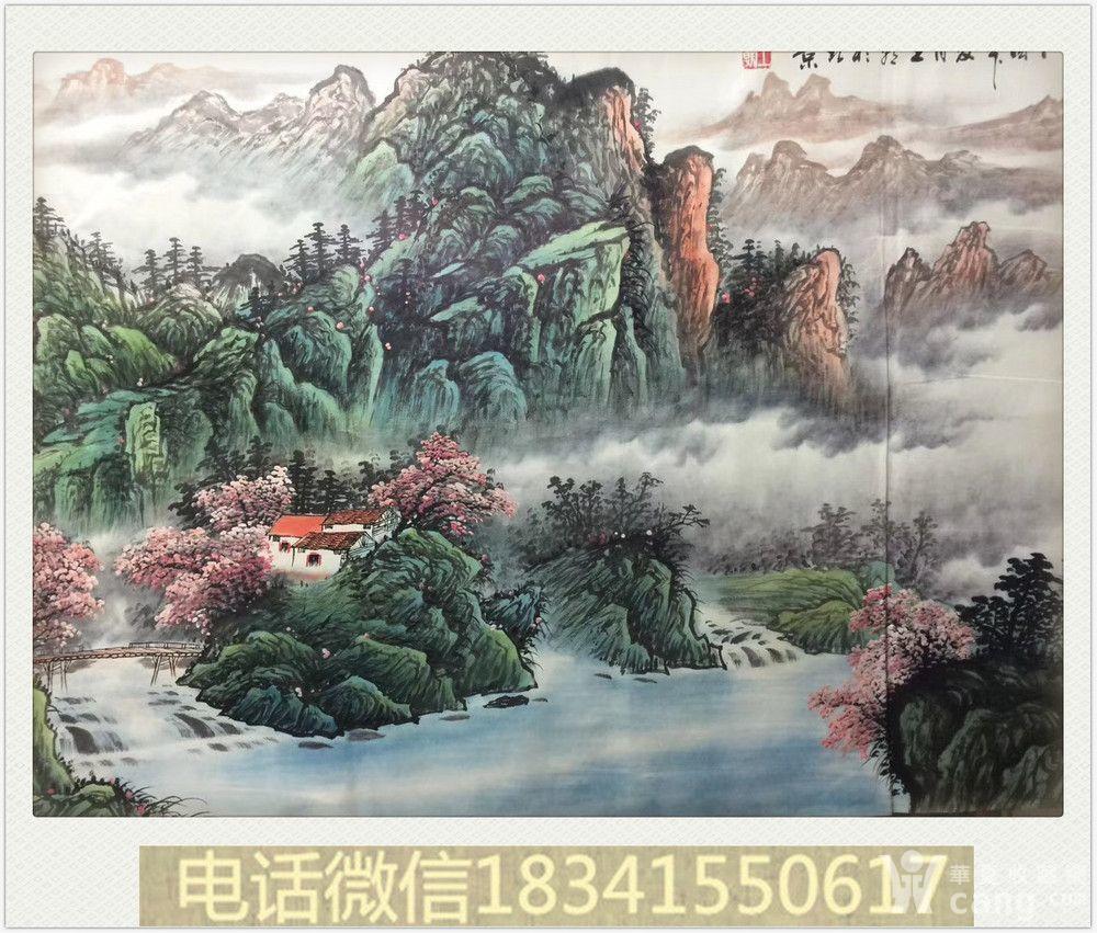 画家王朝山水作品 2幅 178.25