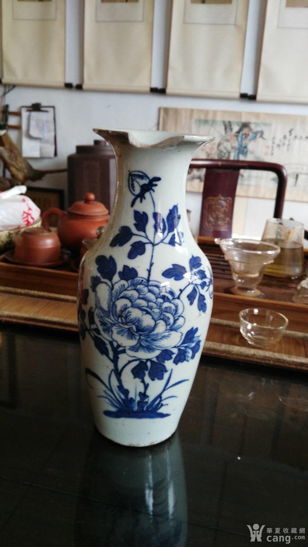 民国青花瓶