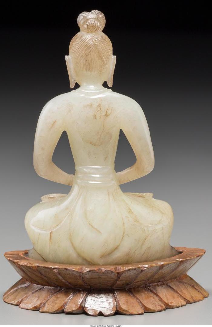 清或更早的玉雕佛像