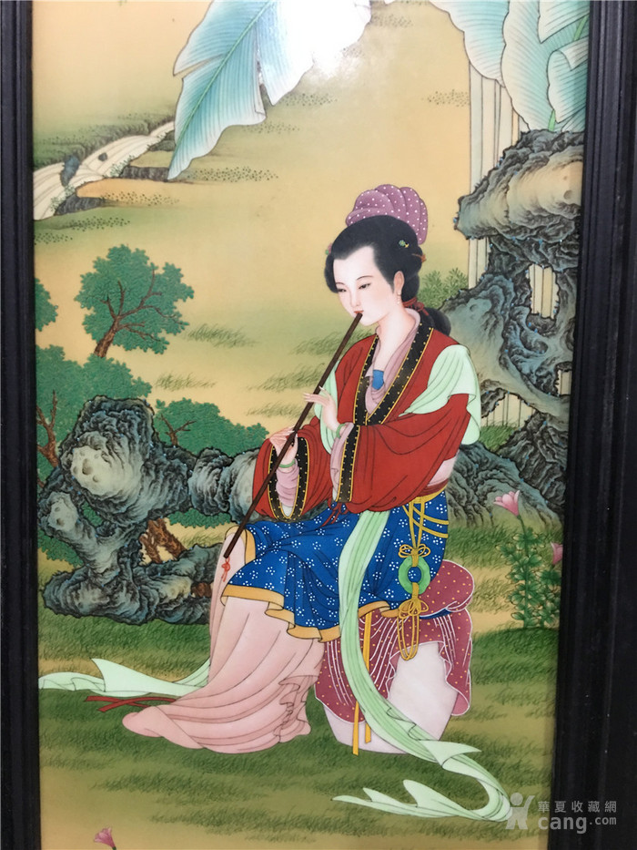 郎世宁瓷板画