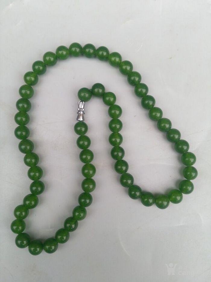 一串青玉项链