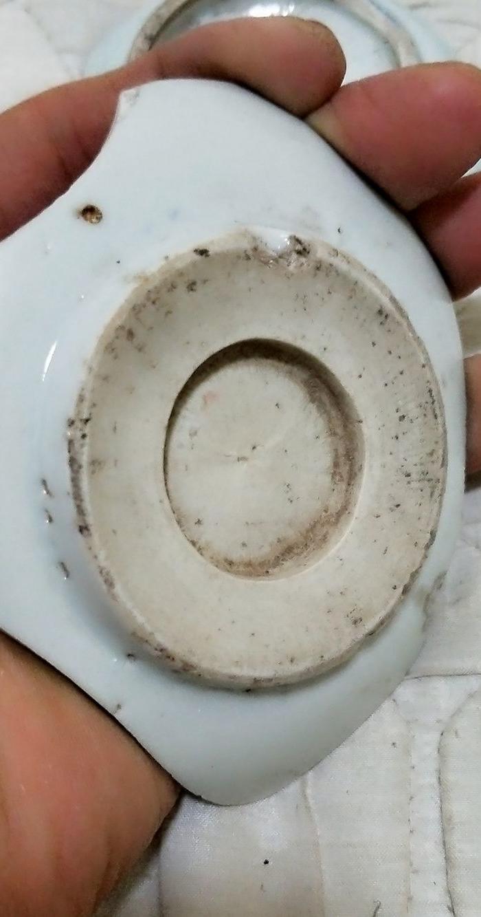 晚明三片,玉璧底漂亮