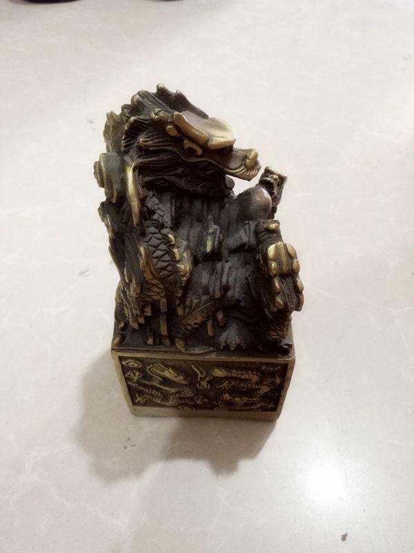 仿古铜器九龙金玺