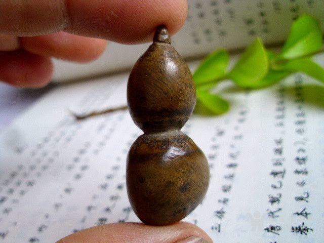 清代 樱子木小葫芦挂件