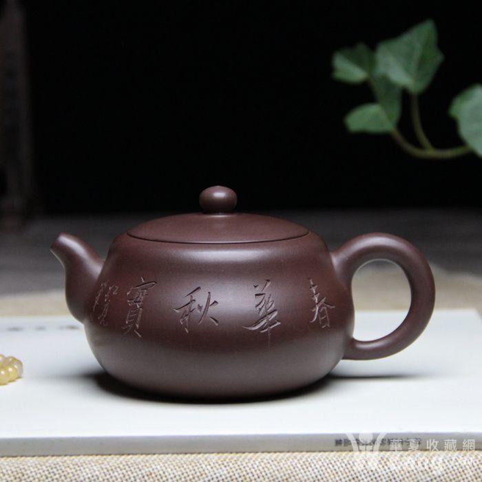 国工吴建强紫砂壶葫芦壶