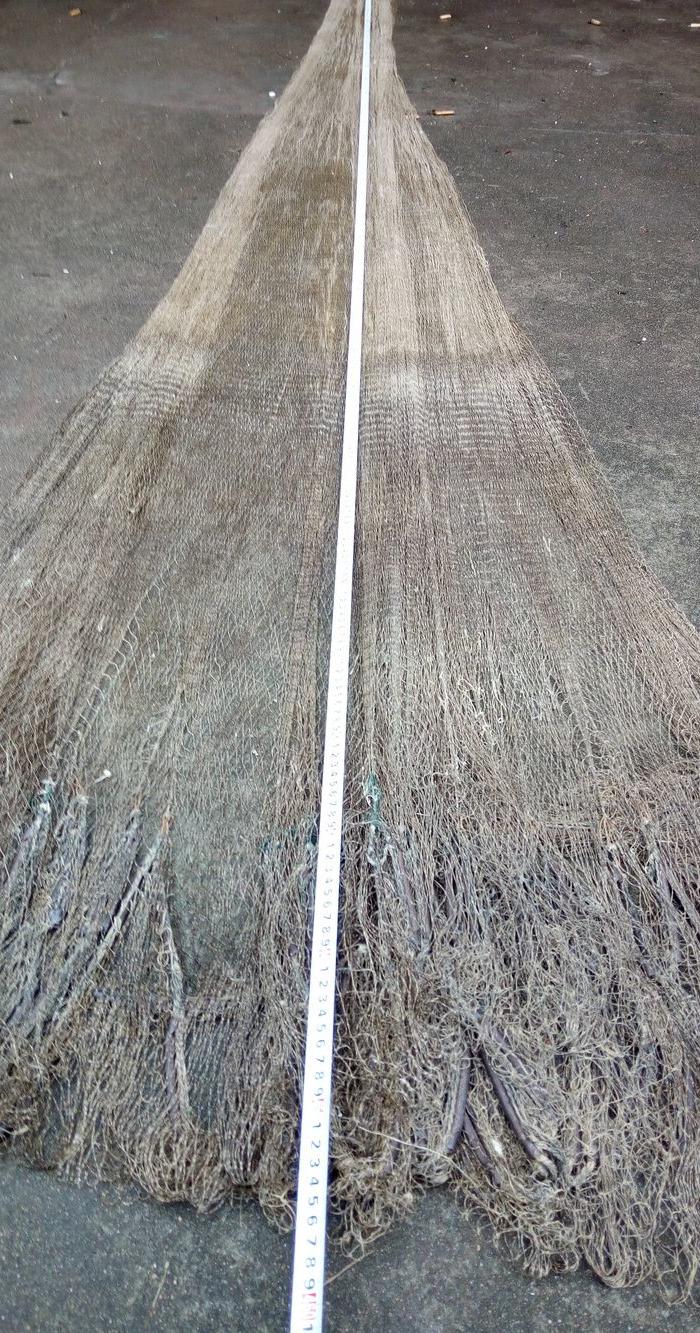 农村收的老渔网