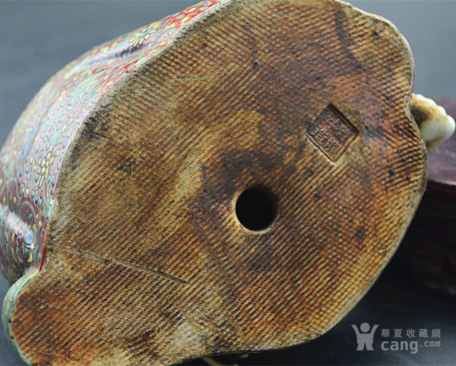 民国曾龙升重工粉彩雕塑瓷 罗汉