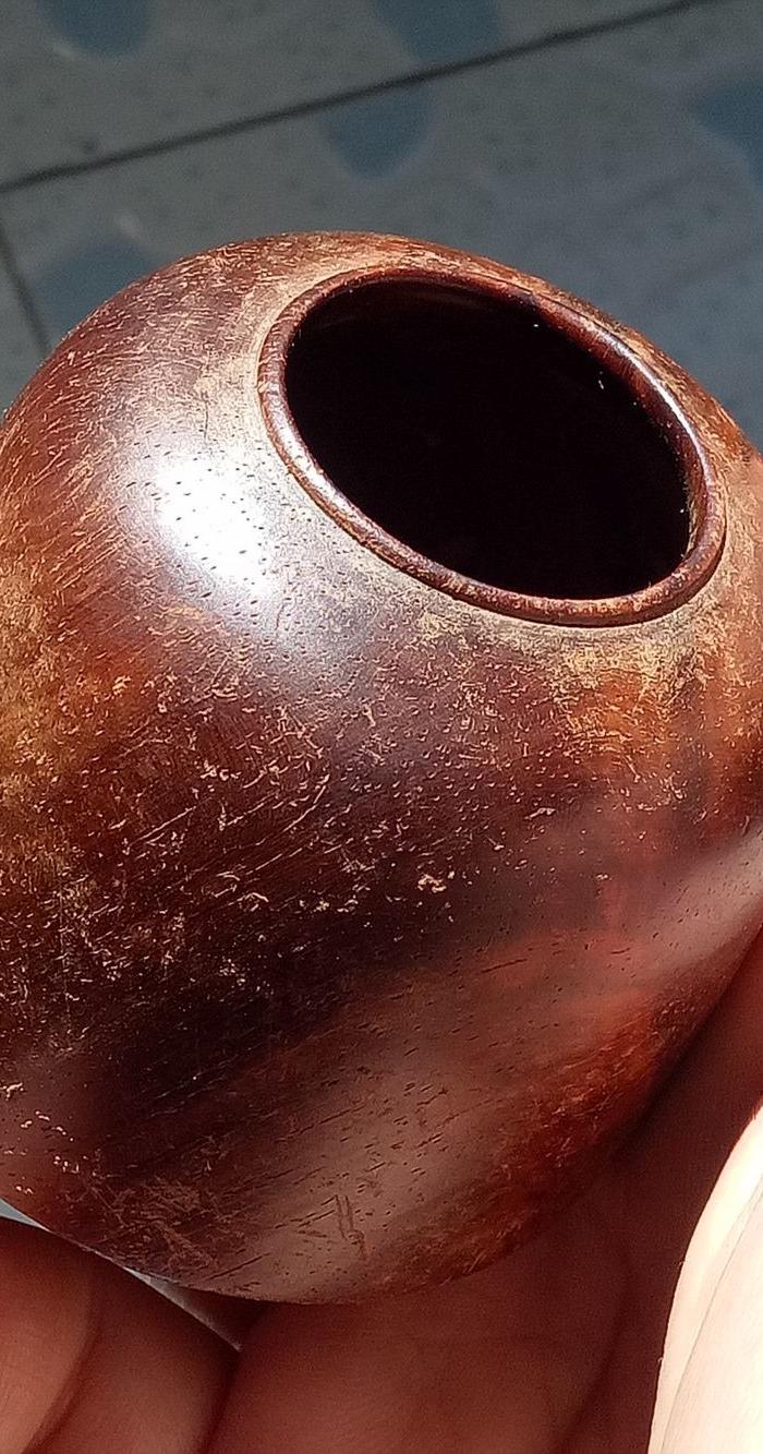 老海南黄花梨文房水盂