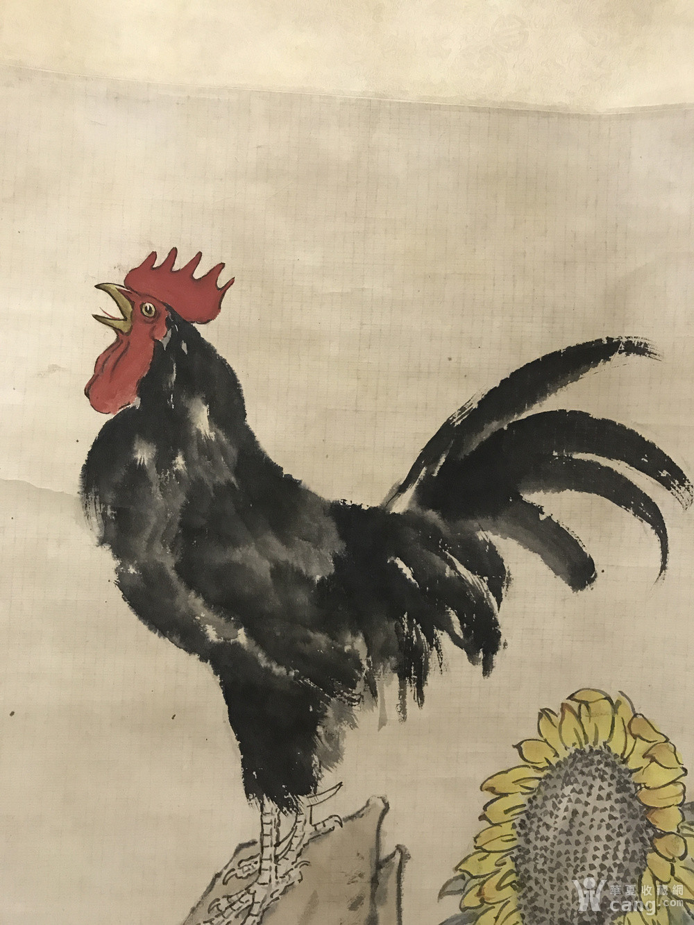 徐悲鸿金鸡报晓