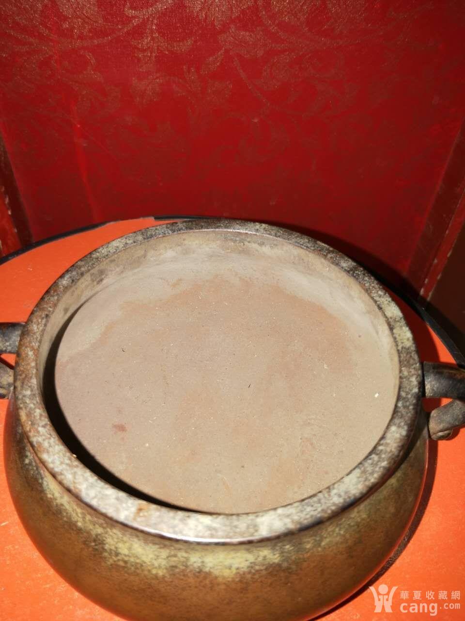 乡下收来清代紫铜宣德炉,铜质精纯,包浆浑厚,使用痕迹明显