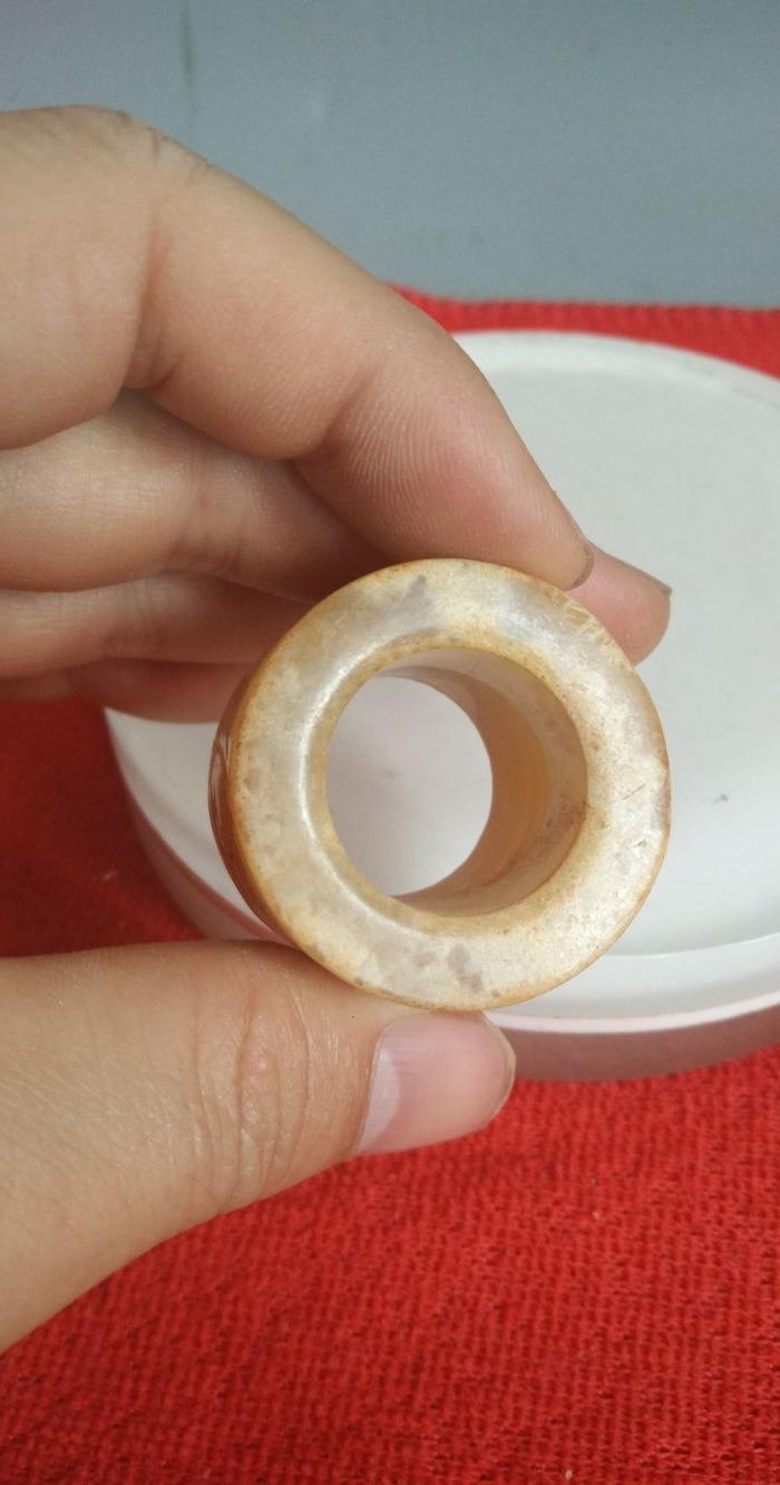 古玉老和田玉扳指