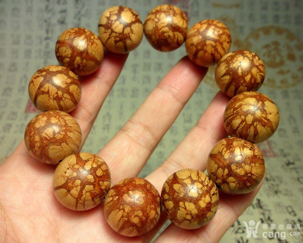 精品梅花入骨丹2.0手串!漂亮花纹!