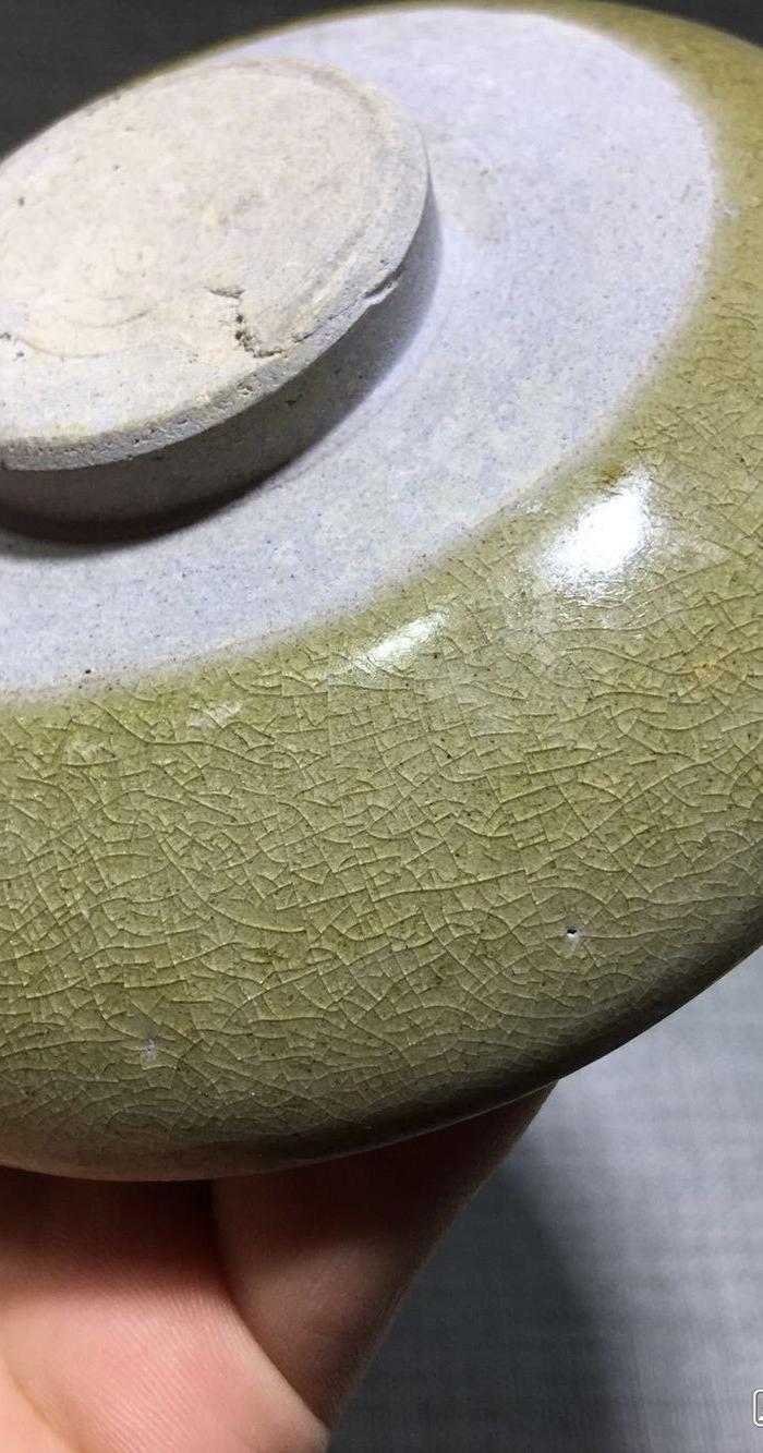 岳州窑青瓷冰裂纹满工艺