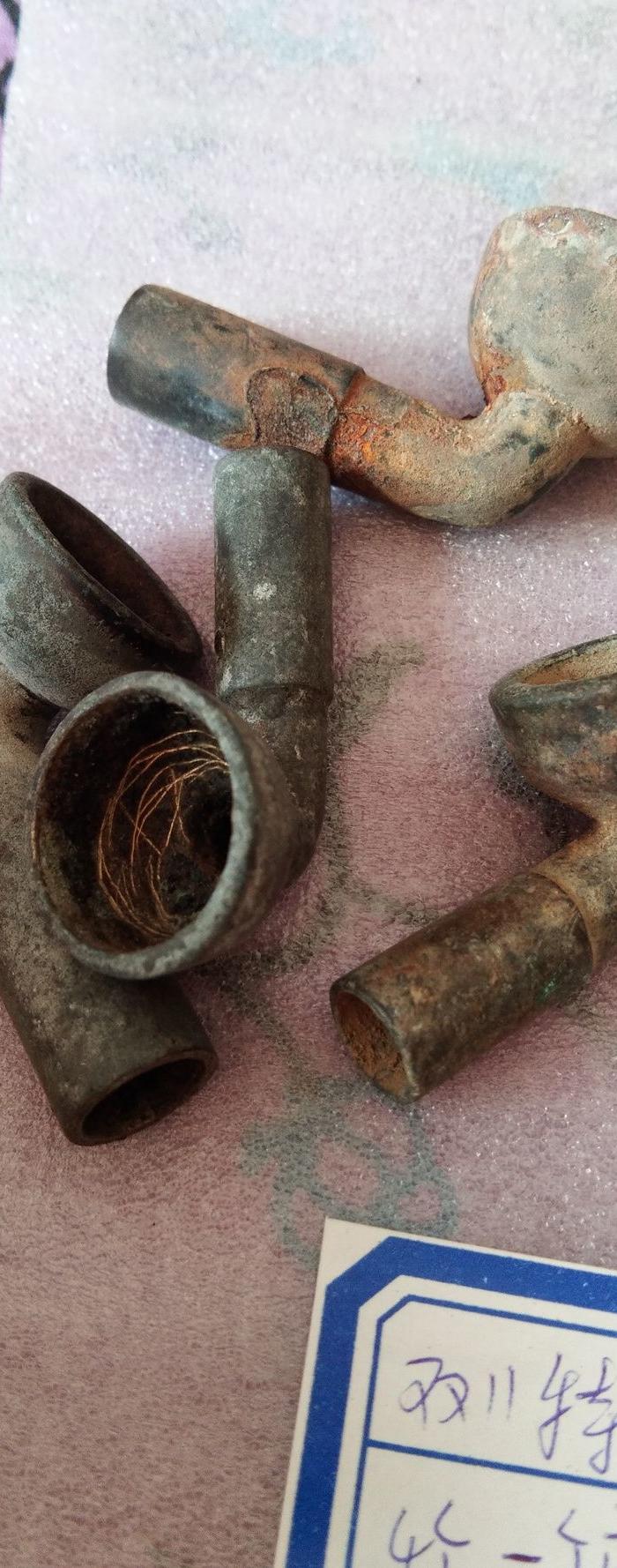 双十一特价清代烟锅4个