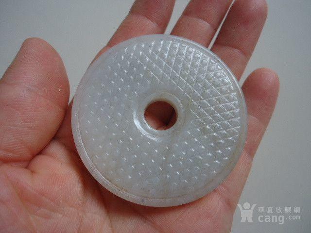 明代和田玉乳丁纹玉璧