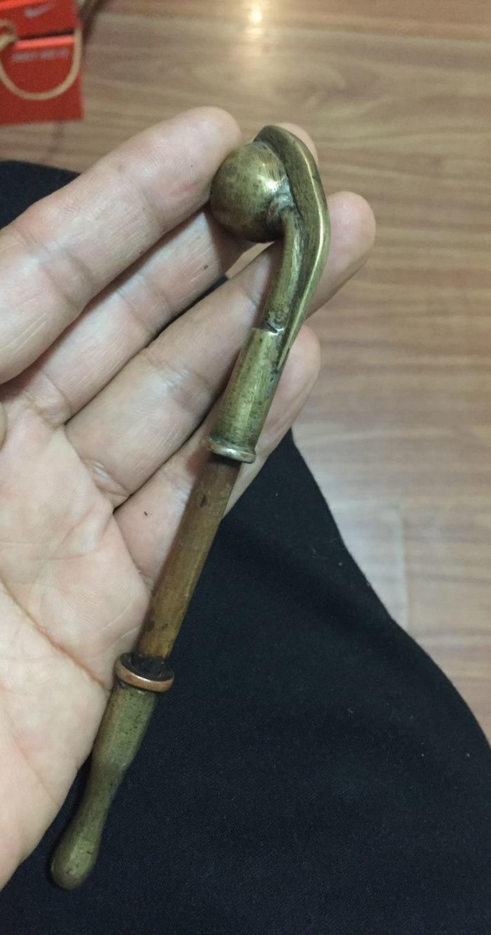 精美小烟杆 小巧做工好 老东西可以玩玩