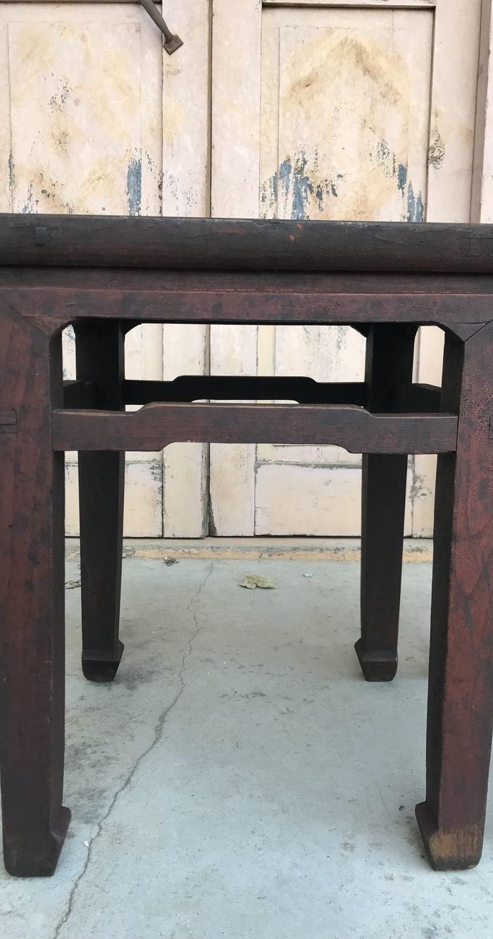 老楸木大方凳一对