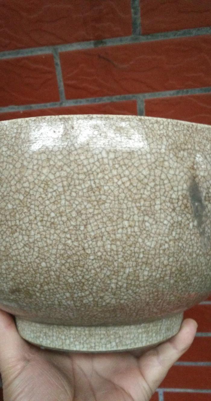 民国哥窑特大碗