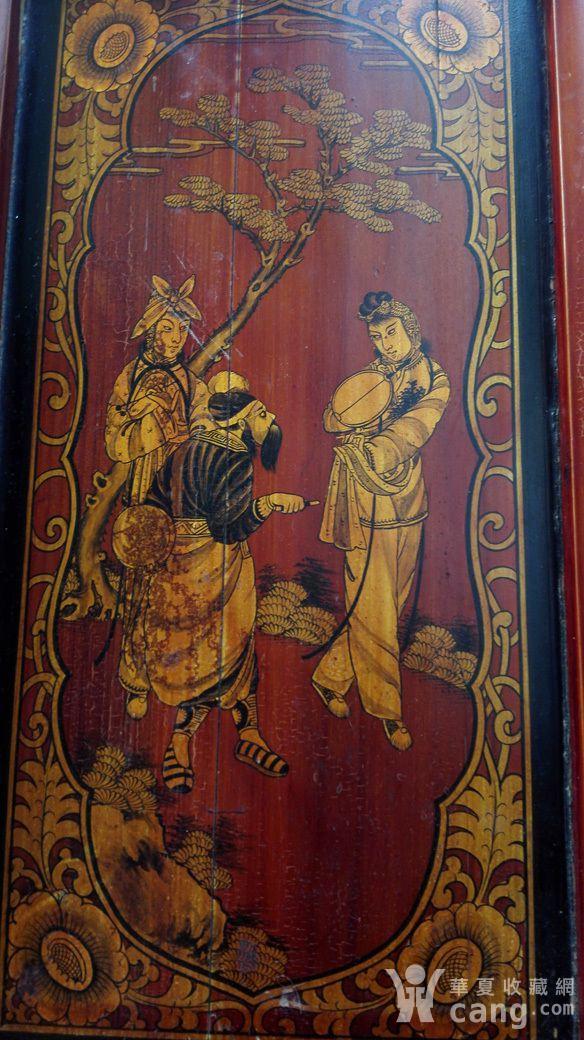 解放到文革 一套戏曲人物故事屏风 古董古玩